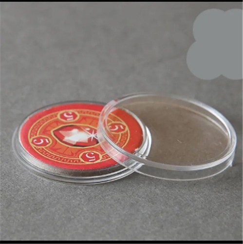 Plastic Coin Case Holder 100pcs Clear Round Dustproof Token Collection Protector - Picture 5 of 24