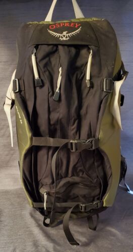 OSPREY Backpack Used ECLIPSE 32 USA Green Black Large Size Rare - Picture 1 of 18
