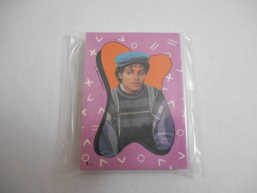 1984 Topps Michael Jackson Serie 1 Sticker Karten Set 33 - Bild 2 von 4
