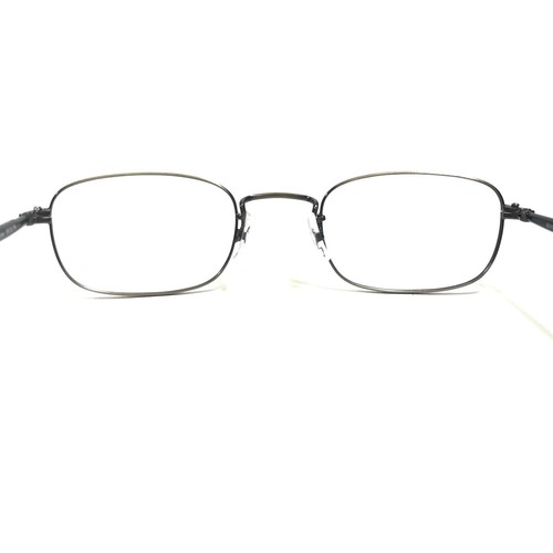 Oliver Peoples Eyeglasses Frames OV1068 5041 Caine Black Gray Full Rim 49-22-145 - Picture 8 of 12