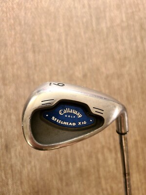 Callaway Steelhead X-16 9 Iron Senior Steel Shaft Callaway Grip Callaway Steelhead X-16 9 Iron Senior Steel Shaft Callaway Grip