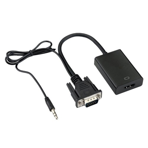 HDTV to VGA Adapter Converters Output Computer Set Top Box Connector Dongle - Afbeelding 7 van 8