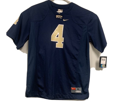 Nike Team Pittsburgh Panthers NCAA Football #4 Trikot Jugend XL Neu mit Etikett