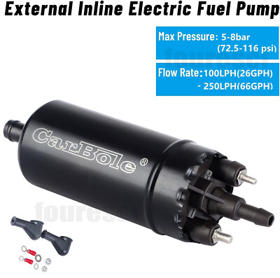 #ad Universal External Inline High Pressure Fuel Pumps Injection Replace 0580464070 $31.96