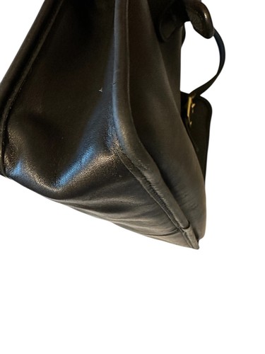 Vintage Coach 9163 schwarz Leder Legacy Fach Beuteltasche Tasche USA hergestellt - Bild 9 von 21