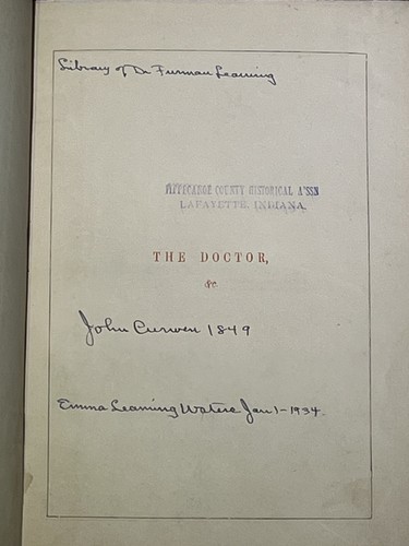 1849 The Doctor &c (2 in 1 Volumes) by Robert Southey Antique Book Signed - Picture 10 of 18