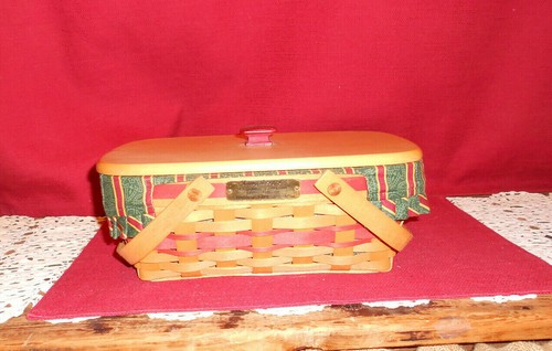 Longaberger 1996 HOLIDAY CHEER BKT SET ~ KOMPLETT!     A+ ZUSTAND!   SOFORTKAUF!    - Bild 1 von 7