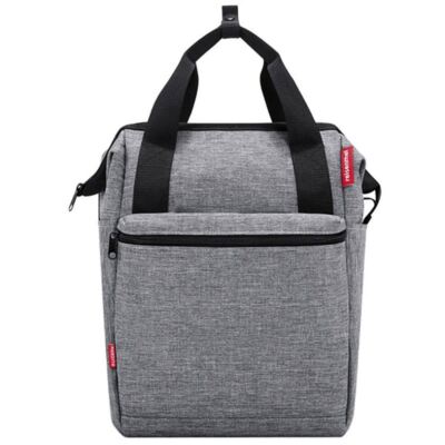 Roomy GT Extra spacious pannier - twist silver by KLICKfix