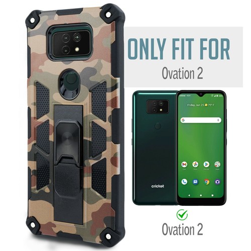 Pack+ for Cricket Ovation 2 At&t Maestro Max Magnet Kickstand Phone Case Glass - Picture 29 of 31
