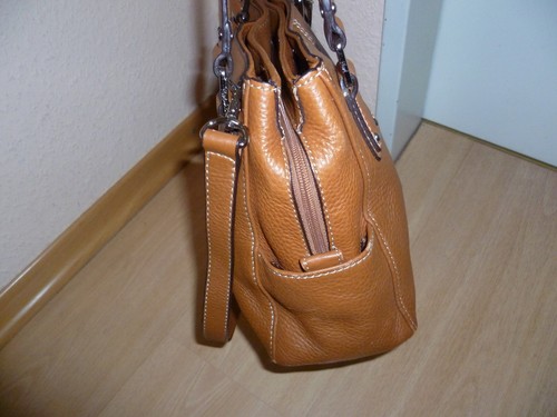 FOSSIL Damentasche/Schultertasche/Handtasche Cognac,Leder,weich,Top!!! - Bild 7 von 15
