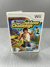 Active Life: Outdoor Challenge (Nintendo Wii, 2008) Complete w/ Manual Tested 