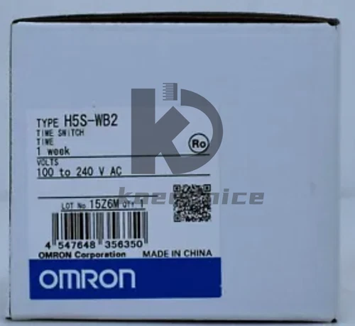 New Omron Time Switch H5S-WB2 100-240VAC