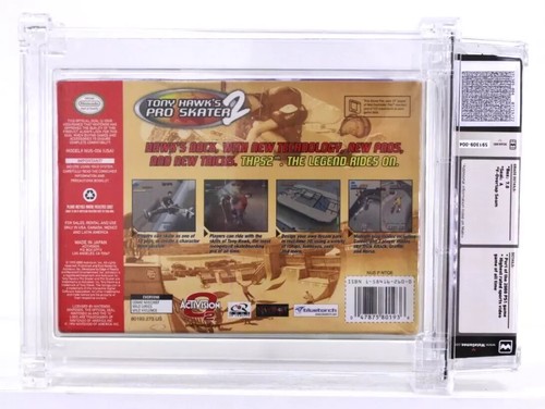 Tony Hawk's Pro Skater 2 Nintendo 64 N64 Brand New Factory Sealed WATA 7.5 A - Picture 2 of 3