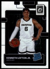 2022-23 Donruss Optic Basketball Card Kenneth Lofton Jr. Rookie Memphis