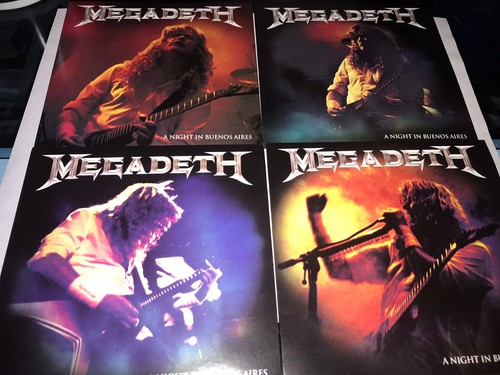 Megadeth A Night In Buenos Aires Cd Dvd Blu-ray Thrash Metal - Picture 3 of 5