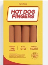 Hot Dog Finger Gloves From A24 Everything Everywhere All At Once - Brand New!!