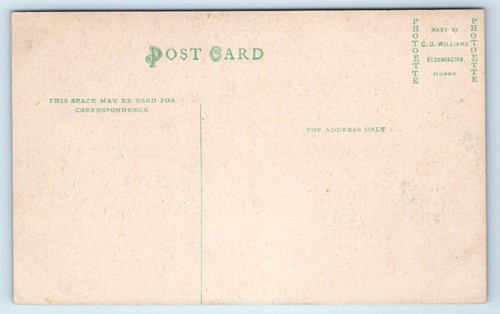 WAVERLY, IA Iowa ~ CEDAR RIVER Scene c1910s Bremer County Photoette Postcard - Afbeelding 2 van 2