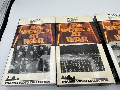 HBO The World at War 9 VHS Vol 14, 15, 22, 23, 26 Open, 16, 19, 21, 25 Sealed - Picture 10 of 15