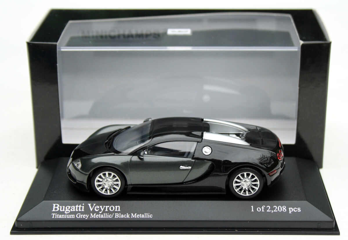Bugatti Veyron 16.4 Year 2005-2015, Black/Grey Metallic Bugatti Veyron 16.4 Year 2005-2015, Black/Grey Metallic
