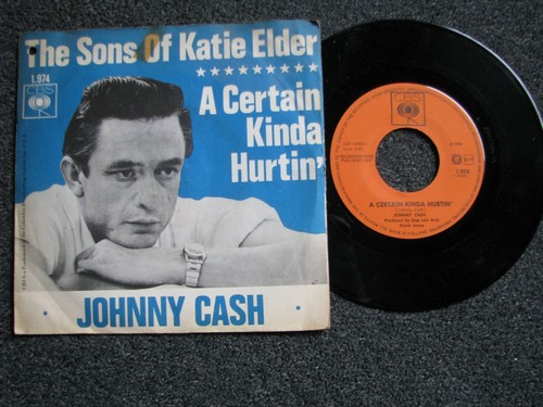Johnny Cash-The Sons of Katie Elder 7 PS-1965 Holland-CBS Records-1.974 - Bild 2 von 2