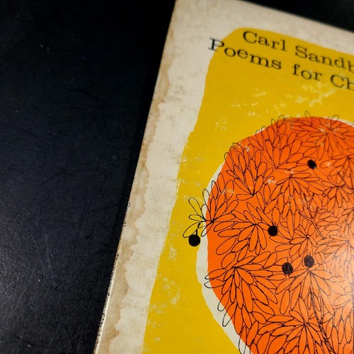 VTG Obscure Carl Sandberg's Poems For Children Vinyl LP Record Caedmon TC1124 - Picture 5 of 6