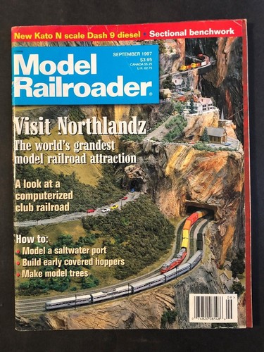 Model Railroader Magazine September 1997 Visit Nothrlandz - Bild 1 von 2