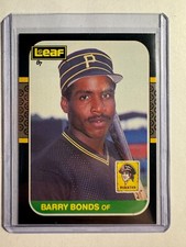 K170,462 - 1987 Leaf/Donruss #219 Barry Bonds RC