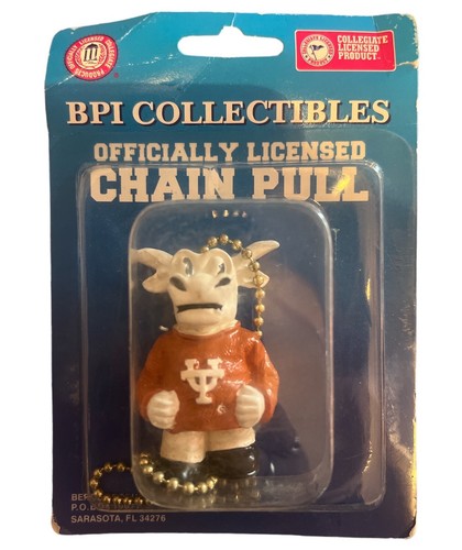Texas Longhorns Ceiling Fan Chain Pull Mascot BEVO NCAA UT Light Lamp - Picture 1 of 2