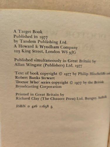 Doctor Who Fourth Doctor TARGET Books; PICK YOUR EPISODE! - Picture 25 of 141