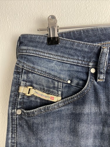 diesel belther selvedge jeans Men’s Size W31 L30 Wash 084KW Stretch - Picture 7 of 11