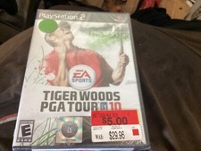Tiger Woods PGA Tour 10 (Sony PlayStation 2, 2009) NEW, SEALED