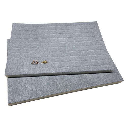 1PC Jewelry Foam Tray DIY Inserts Liners Velvet Jewellery Rings Showed Case T Kz - Picture 4 of 18