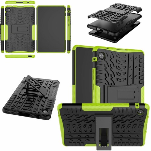 Für Huawei MatePad T10 / T10s 2020 Hybrid Grün Tablet Tasche Etui Hülle Cover - Picture 2 of 2