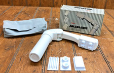 Vintage 1989 Sirius Handheld Massager Battery Operated w/Box Travel Pouch