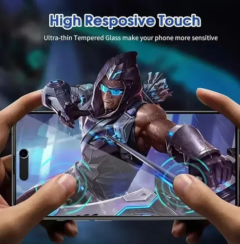 Full Coverage Privacy Screen Protector 8K Anti-Spy Glass for iPhone - Picture 6 of 6
