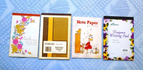 Vintage Lot Letter Writing Papers ~ Pratt Austin, New Yorker Cartoonist George B