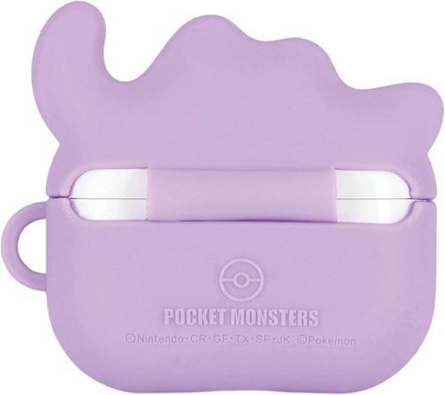 Pokemon AirPods Pro Silicone Case Ditto POKE-698B Pocket Monster New Japan - Picture 12 of 12