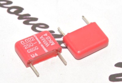 WIMA MKS2 0.82uF 0.82µF 0,82uF 820nF 10pcs 63V 10/% pich:5mm Capacitor