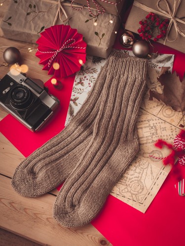 Alpaca Wool Socks Extra Thick Thermal Winter Socks for men & women, 1 pair pack - Picture 5 of 16