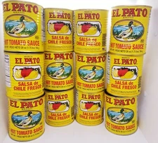 12 Large Empty El Pato Cans for Crafts, Centerpieces Weddings Quinceaneras WOW!!