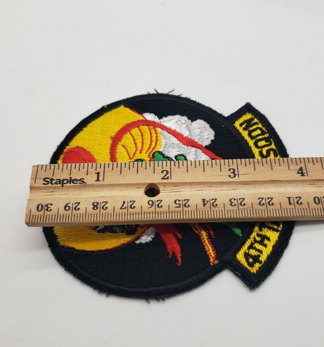 USAF 4TH TACTICAL FIGHTER SQUADRON COLOR UNIFORM PATCH  - Bild 5 von 5