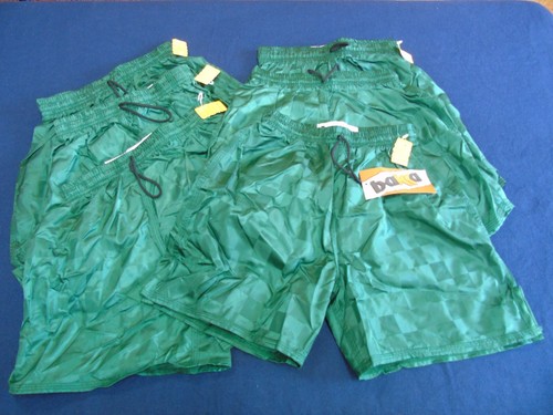 Lot of 6 pcs Bakka Soccer Shorts Dark Forest Green Color Size Youth M - Picture 2 of 8