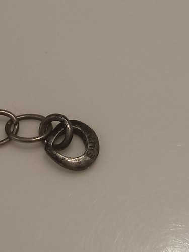 Silpada Sterling Silver Leather Howlite Necklace 20 Inches - Picture 4 of 4