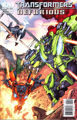 IDW Comics Transformers Nefarious Issue No 4 Cover B June 2010 - Picture 2 of 12