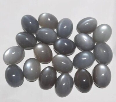 Wholesale Lot of 9x7mm Oval Cabochon Natural Moonstone Loose Calibrated Gemstone