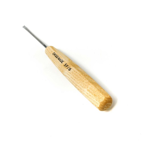 PFEIL SWISS MADE 5F/6 #5 6mm Fishtail Gouge-$10.95 to ship, extras ship $1 ea. - Picture 2 of 3
