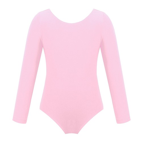 Girls Long Sleeve Ballet Dance Leotard Gymnastics Unitard Dancewear Costume - Picture 39 of 80
