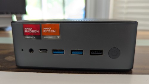 BOSGAME M1 Ryzen 7 7840HS Mini PC 32GB RAM 1TB NVMe SSD - Bild 2 von 4