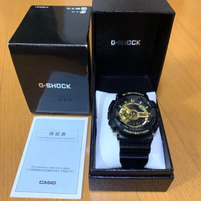 G-SHOCKカシオ5146 GA-110GB ブラック ゴールド GA-110GB-1AJF | CASIO