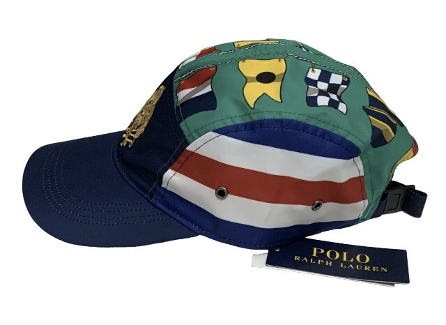 Polo Ralph Lauren 90's Crest Sailing Nautical Cap Hat CP-93
